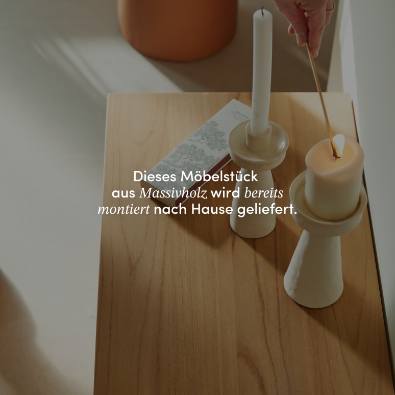 Basil - TV Schrank aus massivem Teak 140cm