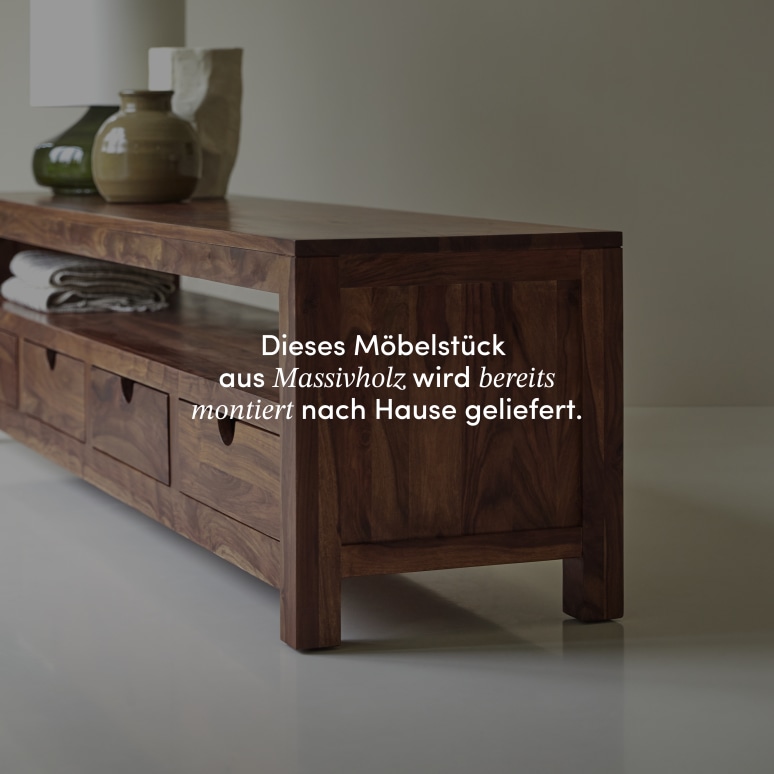 Oliver - TV Schrank aus massivem Palisanderholz 200 cm