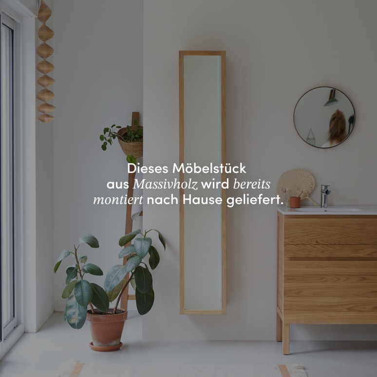 Twig - Hochschrank aus massivem Teak