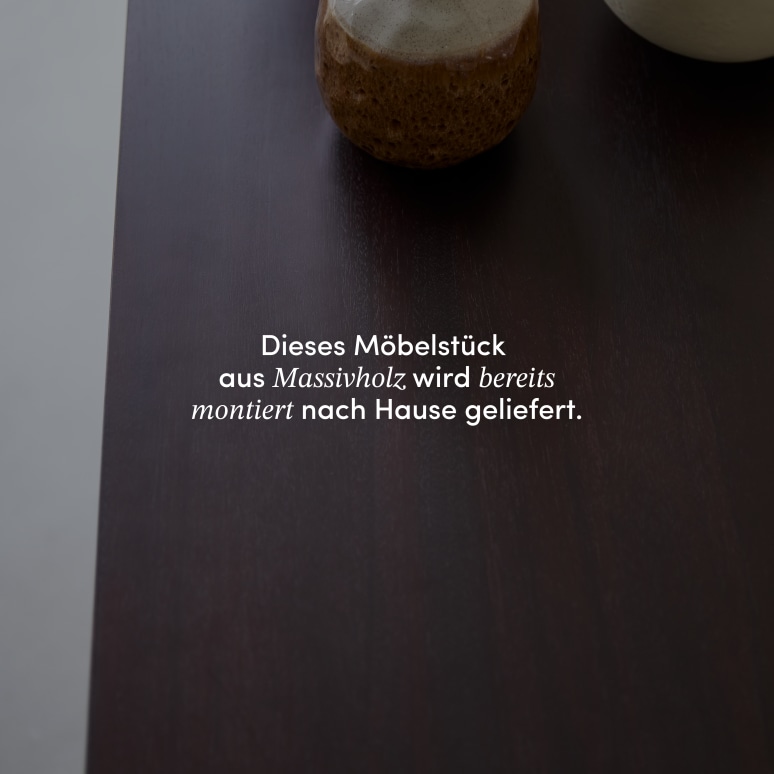 Frida - Buffet aus massivem Mahagoniholz 205 cm