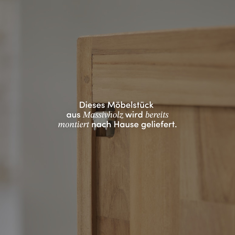 Soho - Hängeschrank aus massivem Teakholz