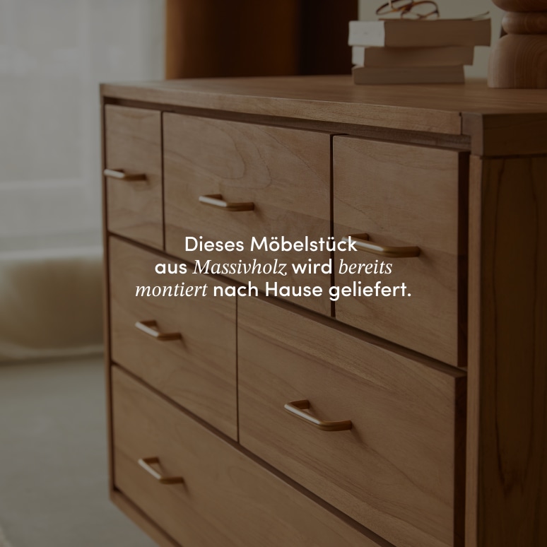 Kort - Kinderkommode aus massivem Teakholz