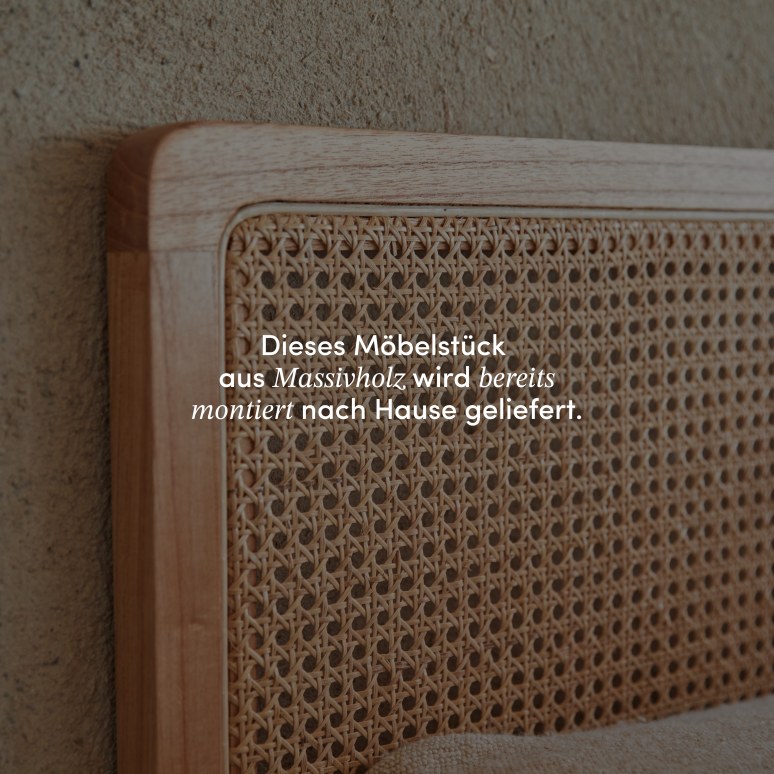 Adèle - Kopfteil aus Rattan 160 cm