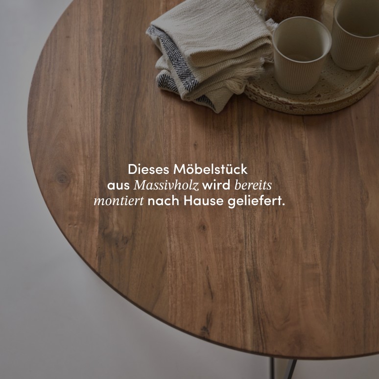 Temis - Couchtisch aus massivem Akazienholz