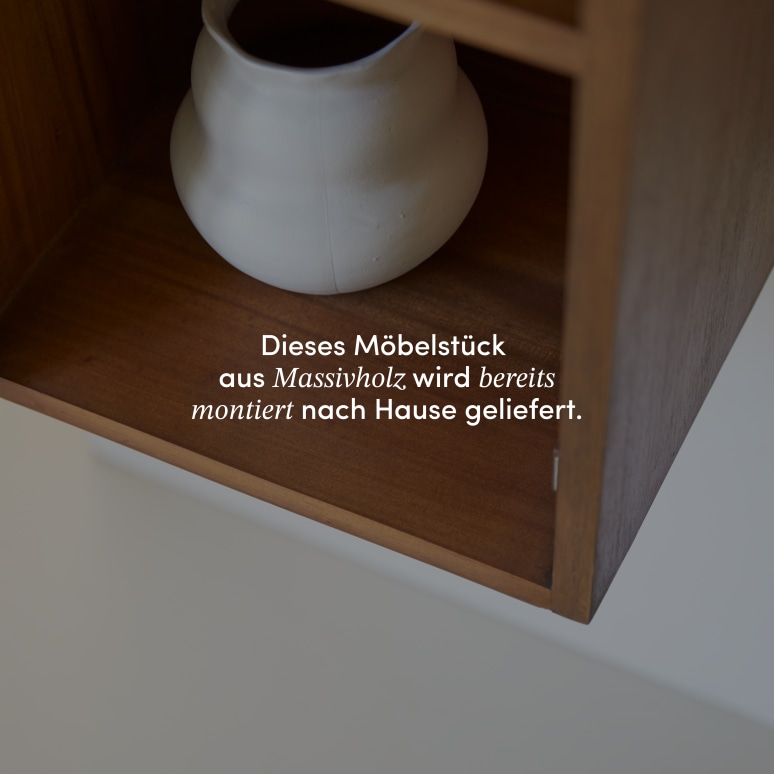 Loggia - Säule aus massivem Akazienholz