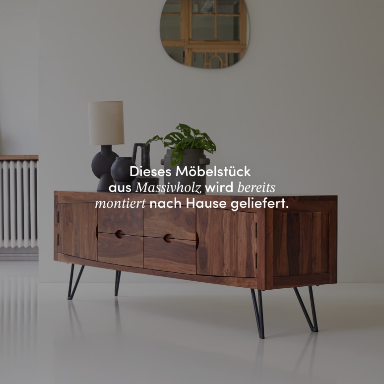 Bonnie - TV Schrank aus massivem Palisanderholz 180 cm