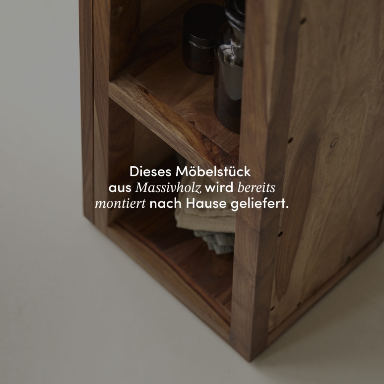 Twig - Schrägschrank aus massivem Palisanderholz