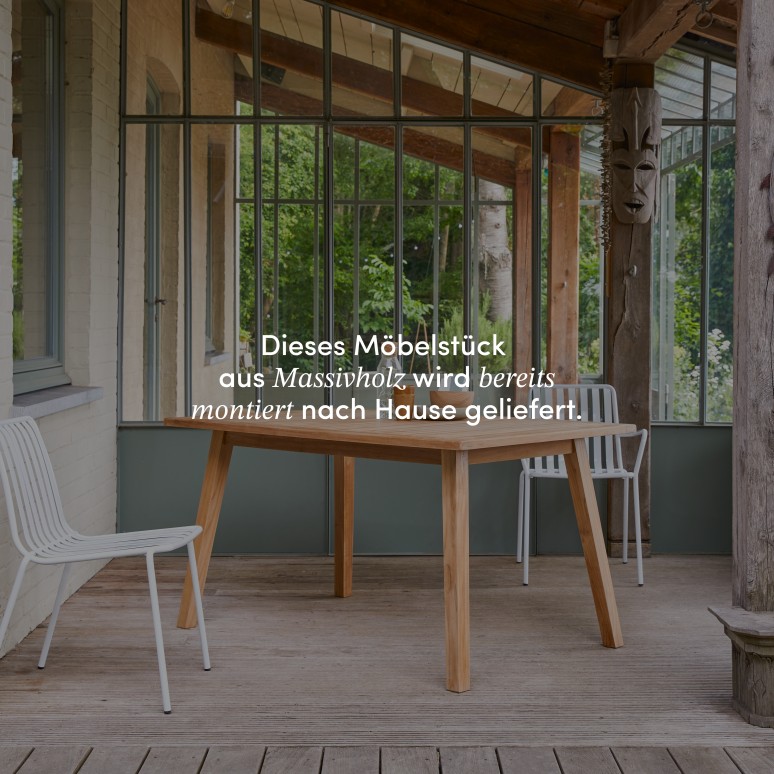 Pamoa - Outdoor Tisch aus massivem Teak 4/6 Pers.