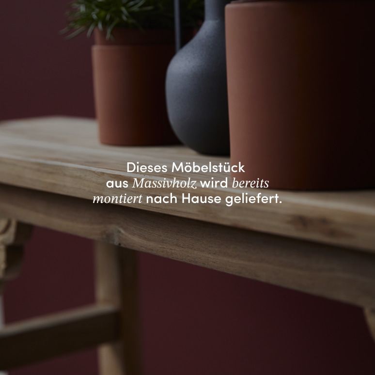 Adonis - Bank aus massivem Recycling-Teak