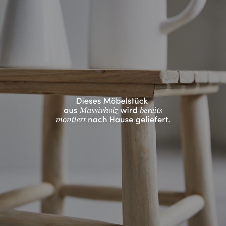 Kilim - Beistelltisch aus massivem Teakholz