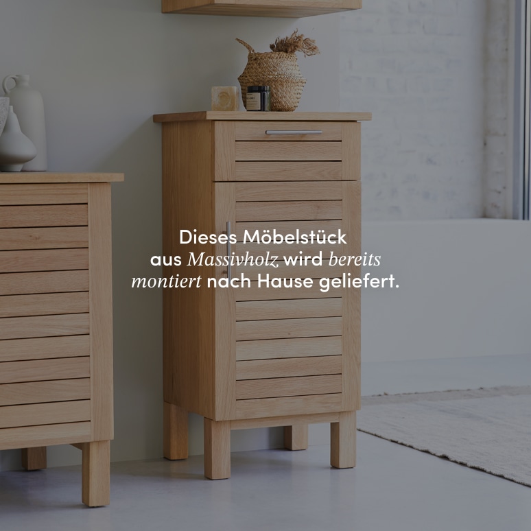 Soho - Unterschrank aus massivem Eichenholz