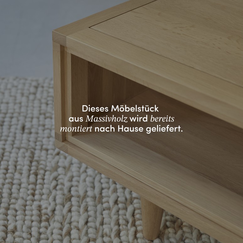 Jonàk - Couchtisch aus massivem Eichenholz