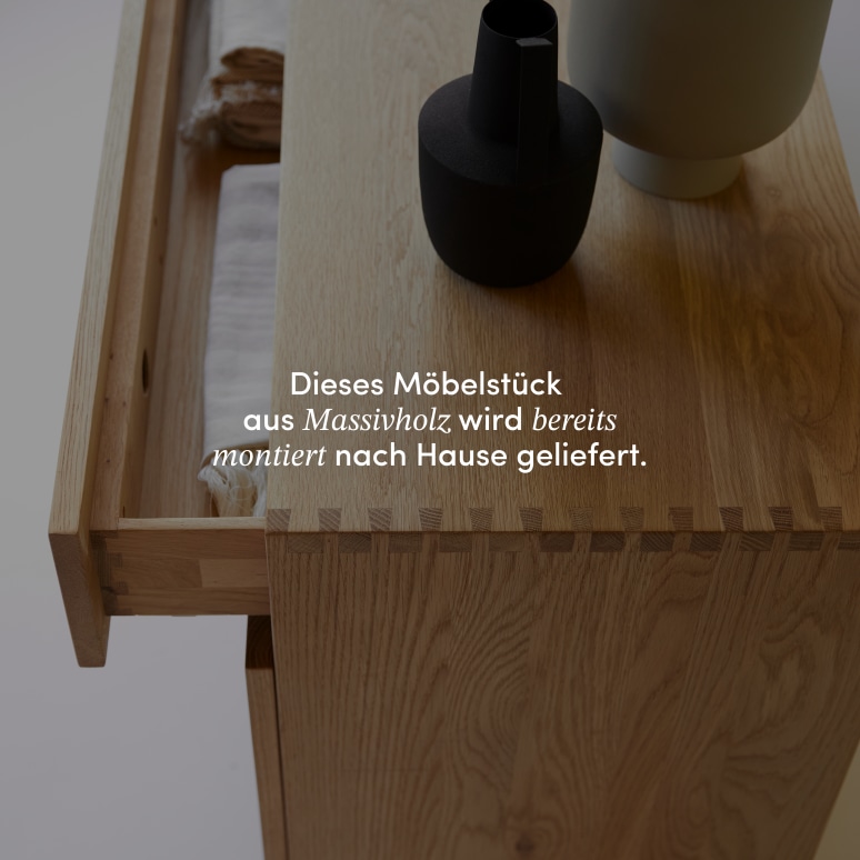 Jeanne - Buffet aus massivem Eichenholz 185 cm