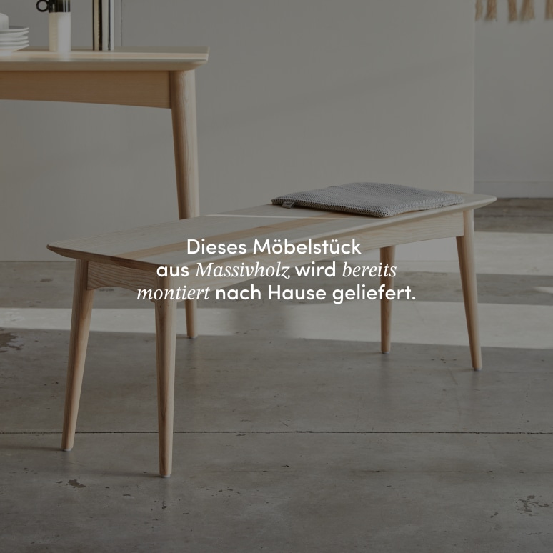 Josef - Bank aus massiver französischer Olivenesche