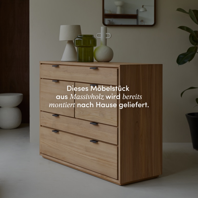 Senson - Kommode aus massivem Teak