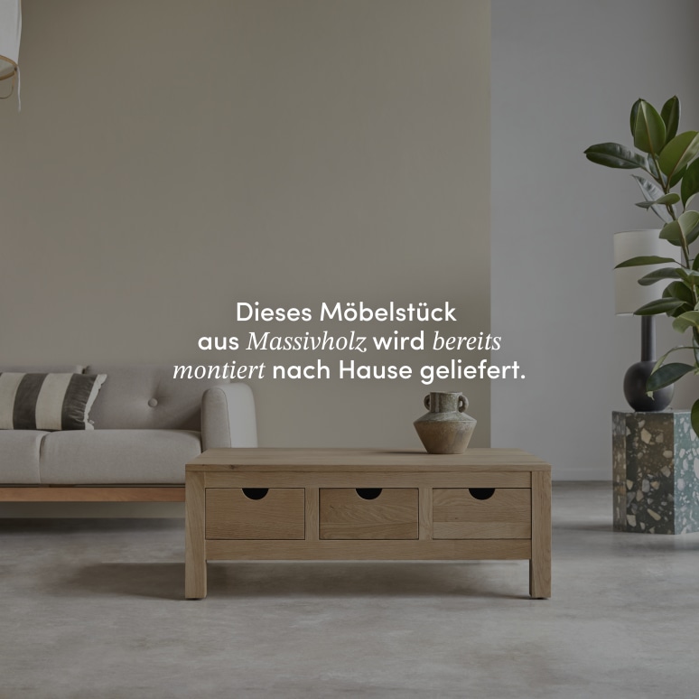 Oliver - Couchtisch aus massiver Eiche