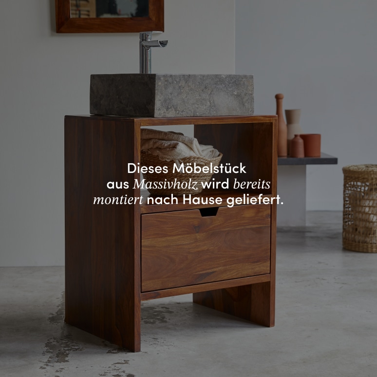 Kwarto - Waschtischunterschrank aus Palisander 60 cm