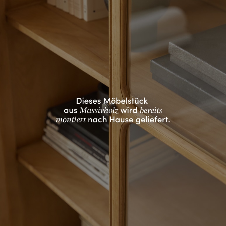 Marthe - Garderobenschrank aus Massiveiche