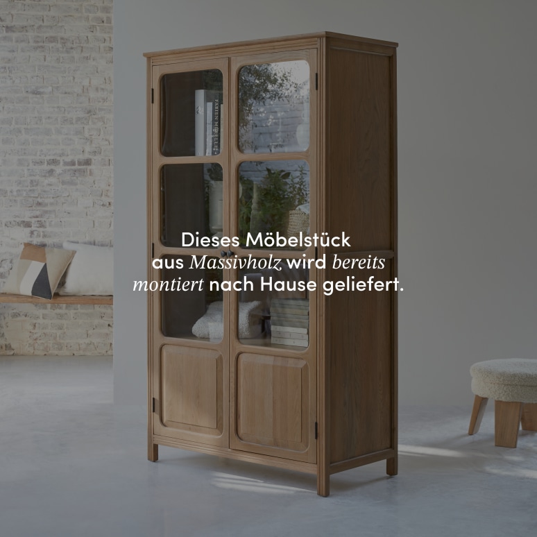 Marthe - Garderobenschrank aus Massiveiche