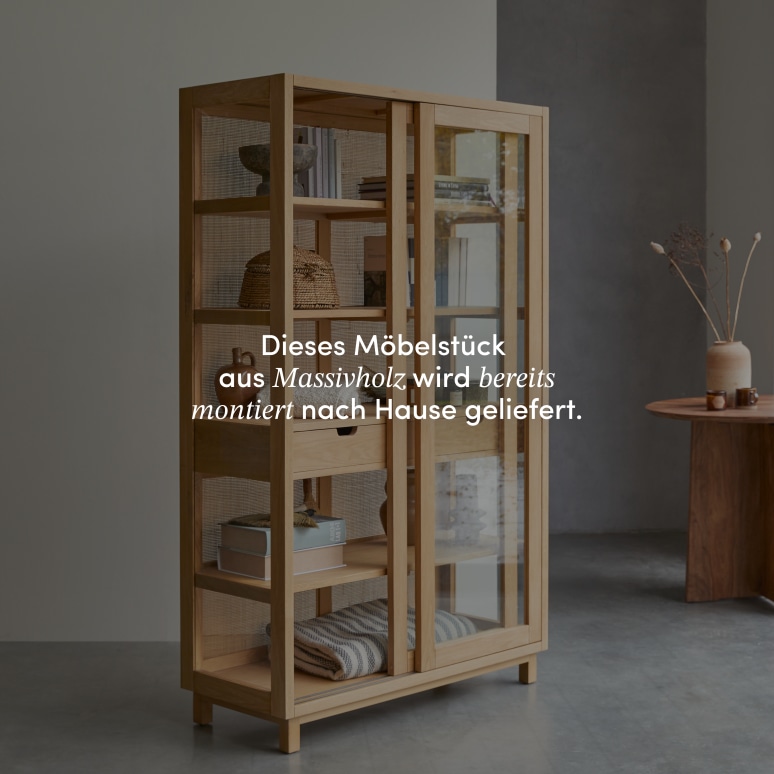 Adel - Bücherregal aus massiver Eiche