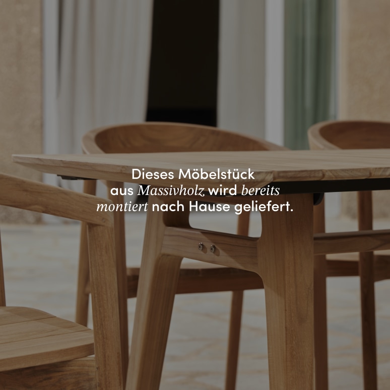 Antioni - Gartentisch aus Teak massiv 8/10 Pers.