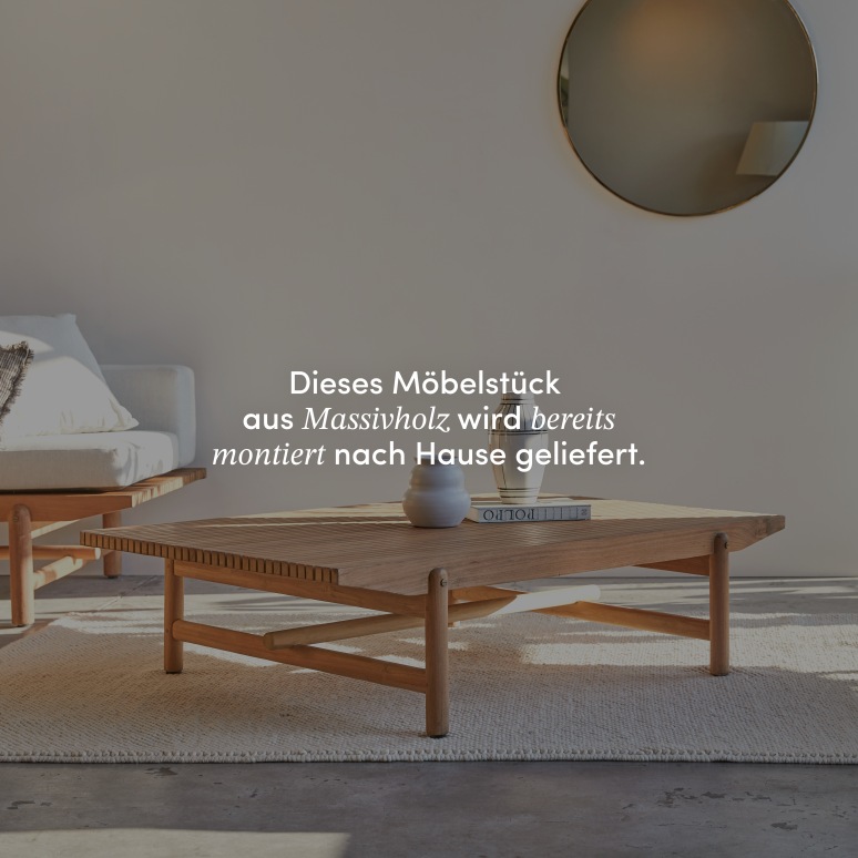 Fado - Couchtisch aus massivem Teak