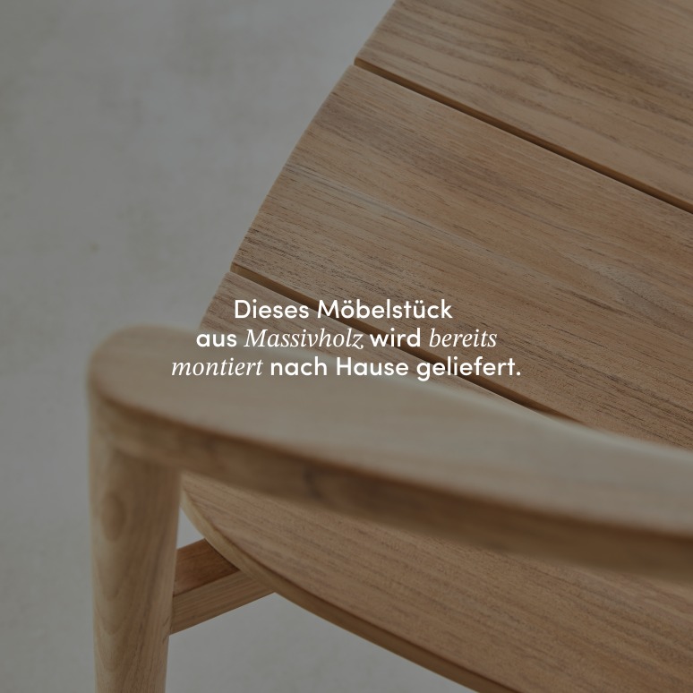 Francia - Stuhl aus Teak massiv