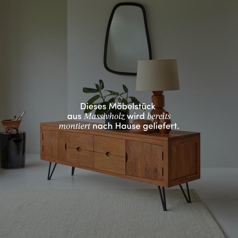 Bonnie - TV-Schrank aus massiver Akazie 180 cm