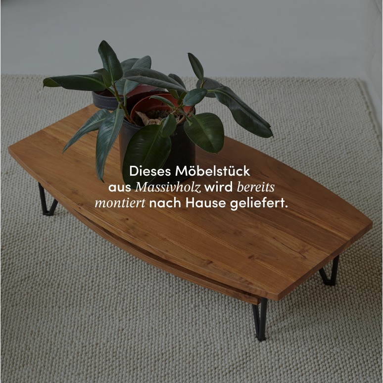 Bonnie - Couchtisch aus massivem Akazienholz