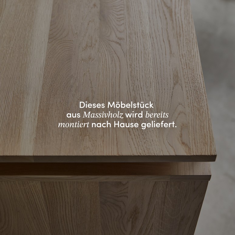 Bodi - Anrichte aus Eiche massiv 120 cm
