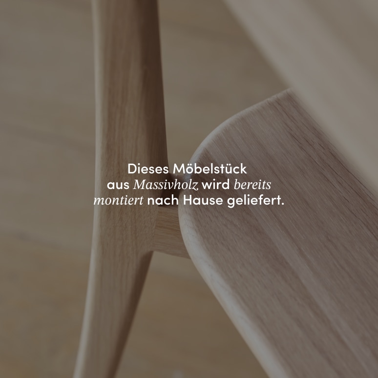 Abel - Stuhl aus massiver Eiche