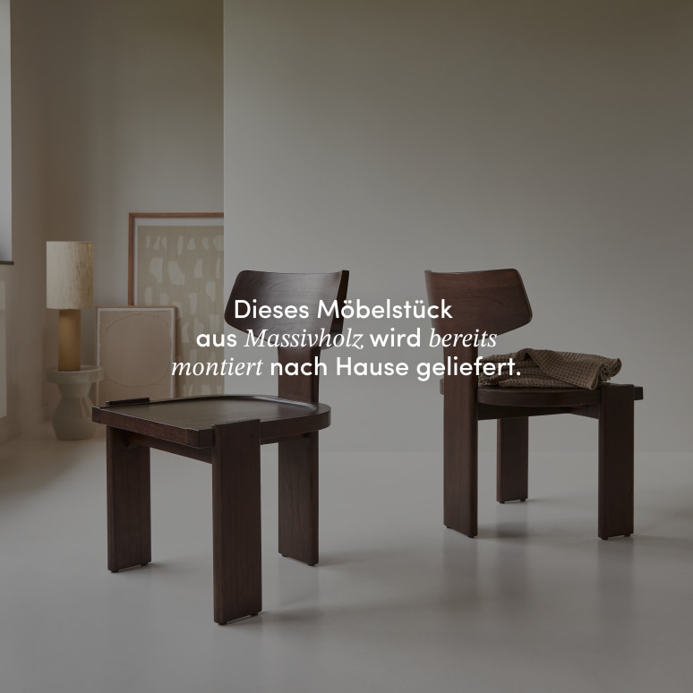 Iko - Stuhl aus massivem Mindiholz