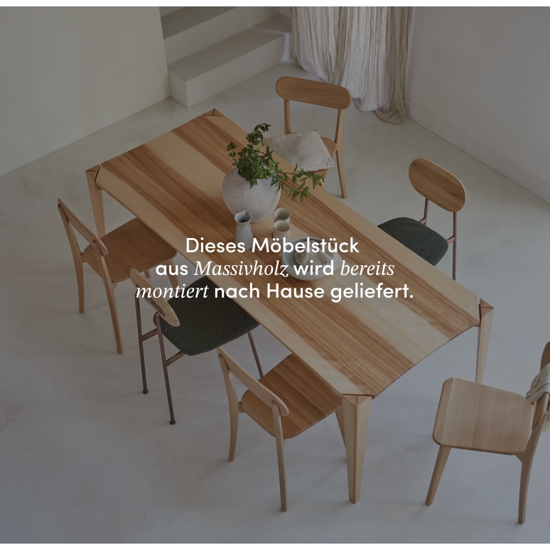 Paulin - Tisch aus massiver französischer Olivenesche 6-8 Pers.