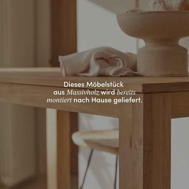 Eden - Bartisch aus massivem Teak 4-6 Pers