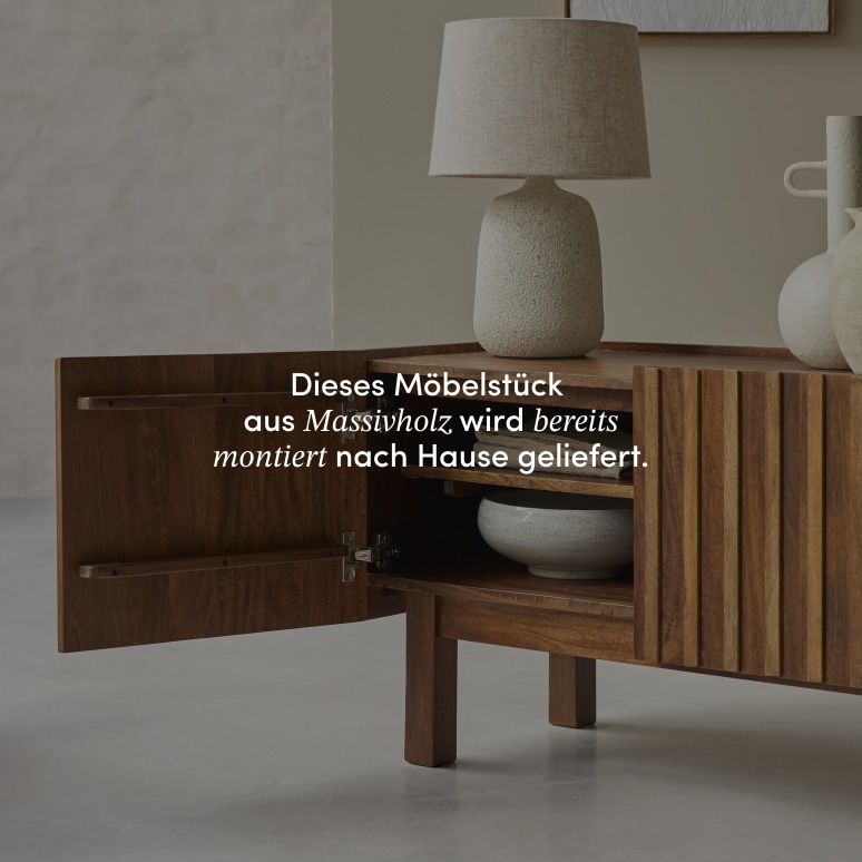 Milo - TV-Schrank aus massivem Mangoholz 140 cm