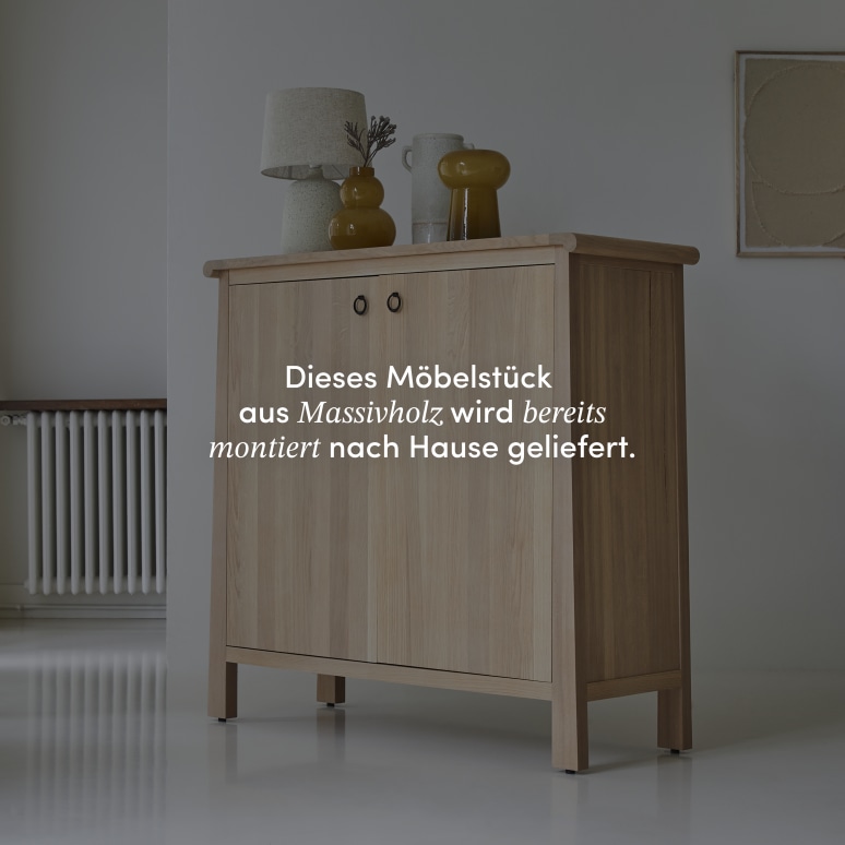 Volute - Sideboard aus Eichenholz 125 cm