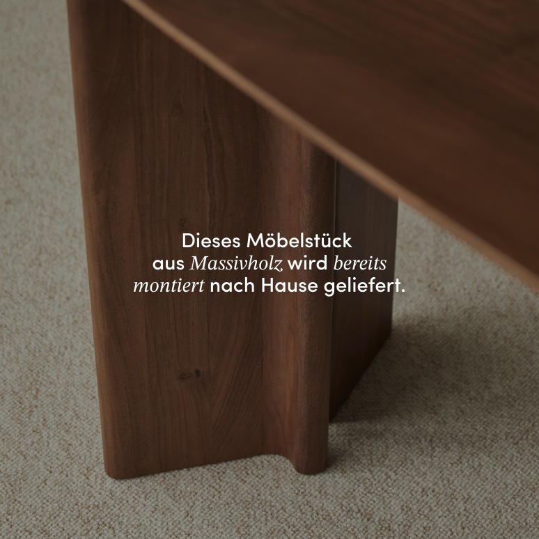 Suzanne - Konsole aus massiver Akazie