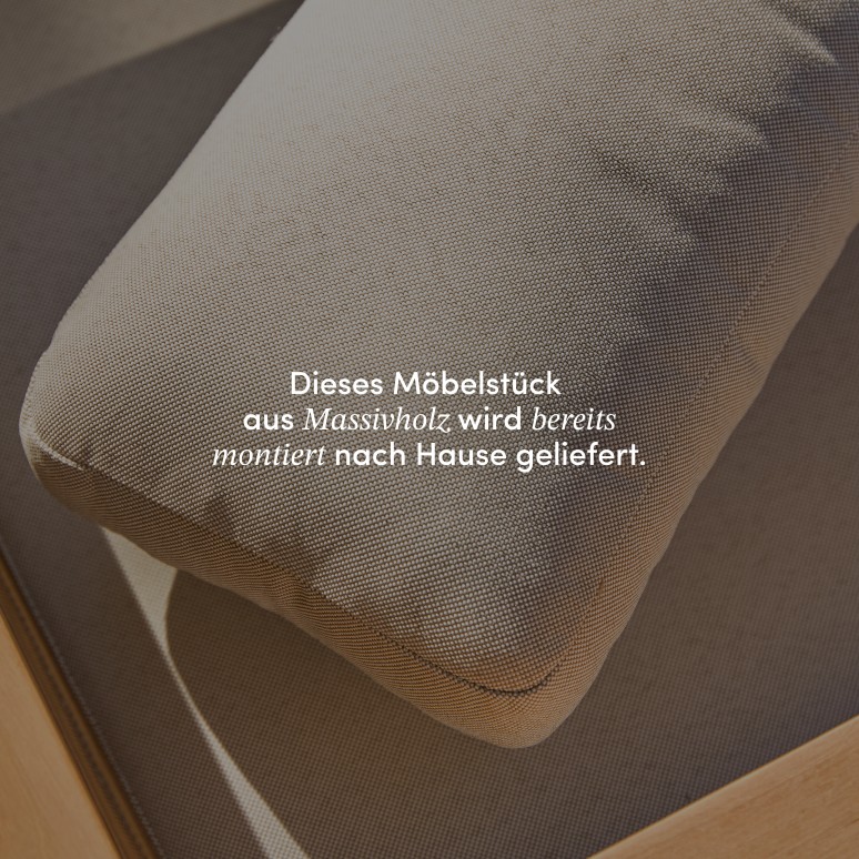 Noah - Gartenstuhl aus massivem Teakholz