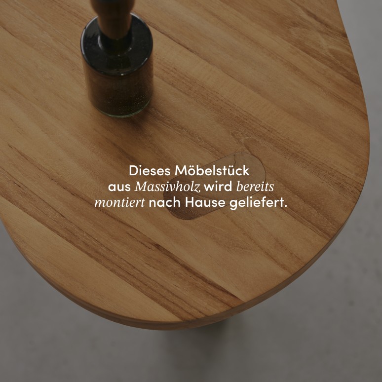 Lothaire - Couchtisch aus massivem Teakholz