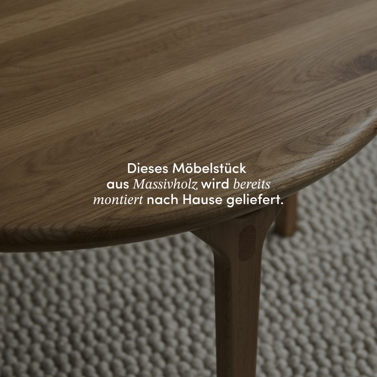 Clara - Couchtisch aus massiver Eiche