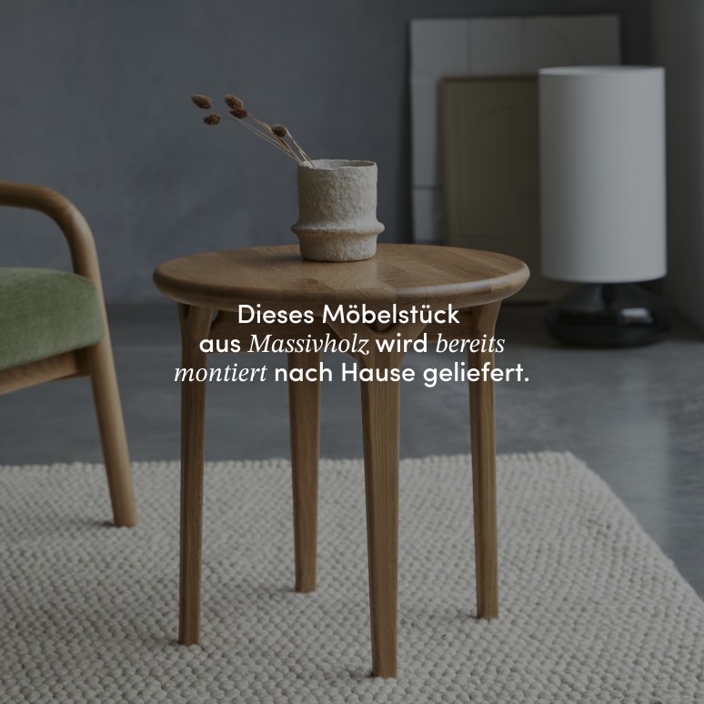 Clara - Ablagetisch aus massiver Eiche