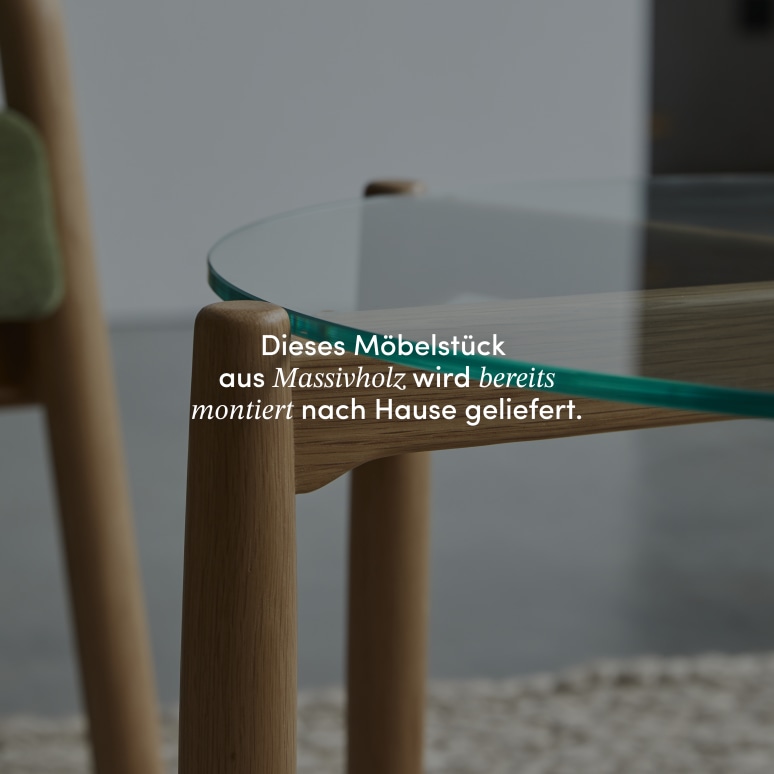 Nori - Couchtisch aus massiver Eiche