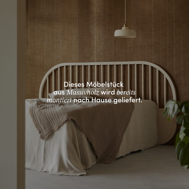 Théodore - Bett-Kopfteil aus massiver Esche, 220 cm
