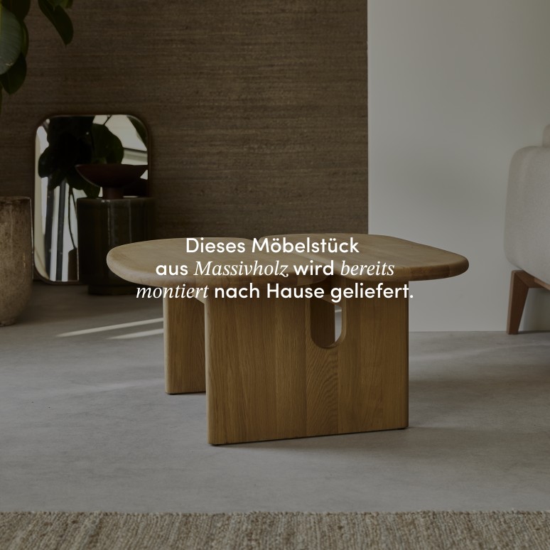 Sophia - Couchtisch aus massiver Eiche