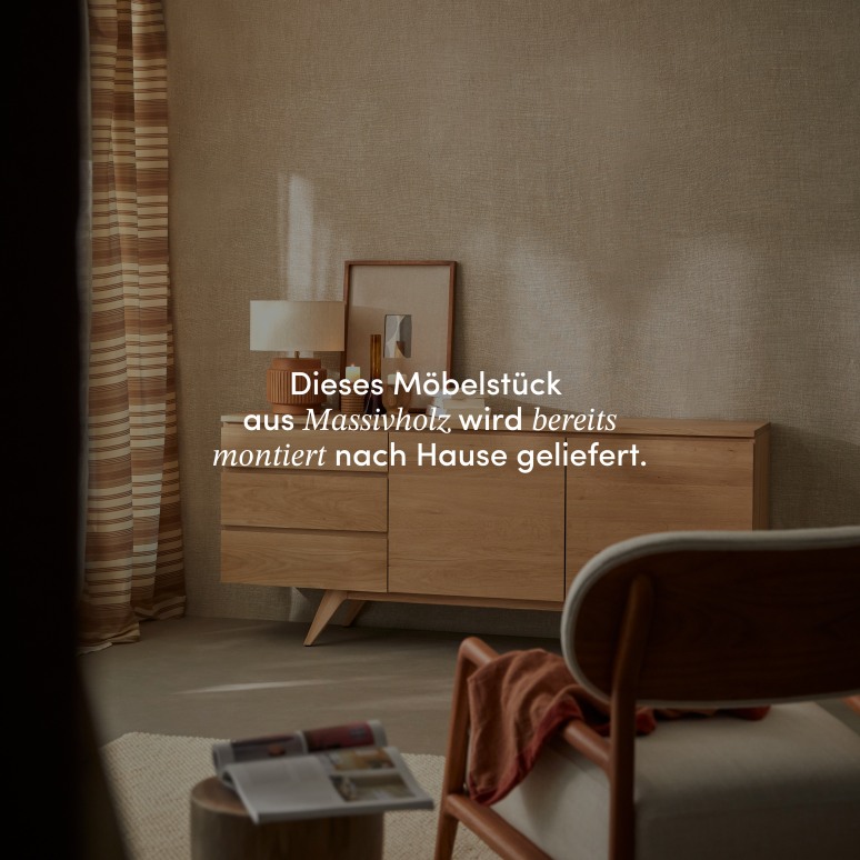 Esmée - Sideboard aus massiver Eiche 180 cm