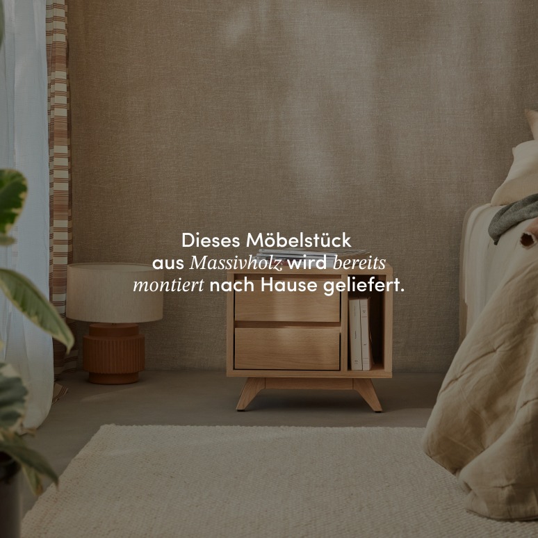 Esmée - Nachttisch aus massiver Eiche