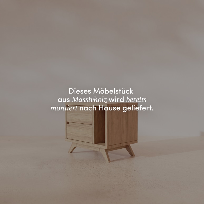 Esmée - Nachttisch aus massiver Eiche