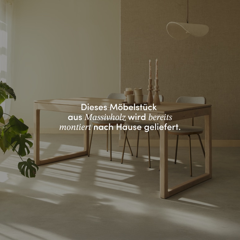 Arto - Ausziehbarer Tisch aus massiver Eiche 6-12 Pers.