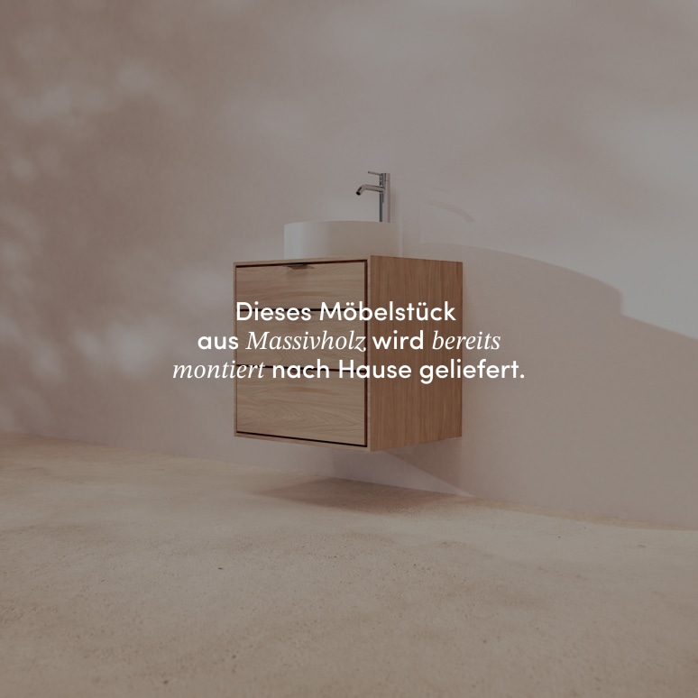 Senson - Badezimmermöbel aus massiver Eiche 60 cm