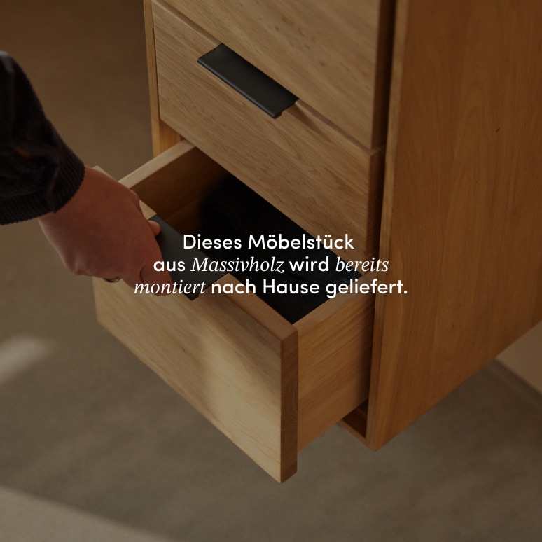 Senson - Hängeelement aus massiver Eiche